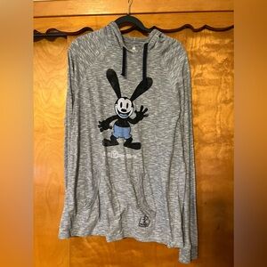 OSWALD the lucky rabbit lightweight hoodie XXL